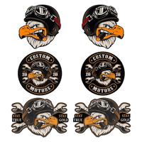 Car Sticker American Eagle Motorcycle Helmet Car Sticker Chopper Bobber Hot Stick Tool Waterproof Vinyl Stickers