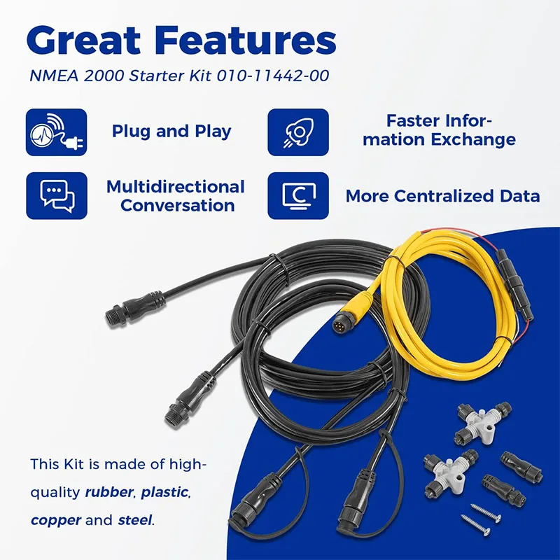 Immagine 6: 010-11442-00 Kit di avviamento Nmea 2000, che sostituisce il kit di avviamento richiesto per la rete Nmea 2000