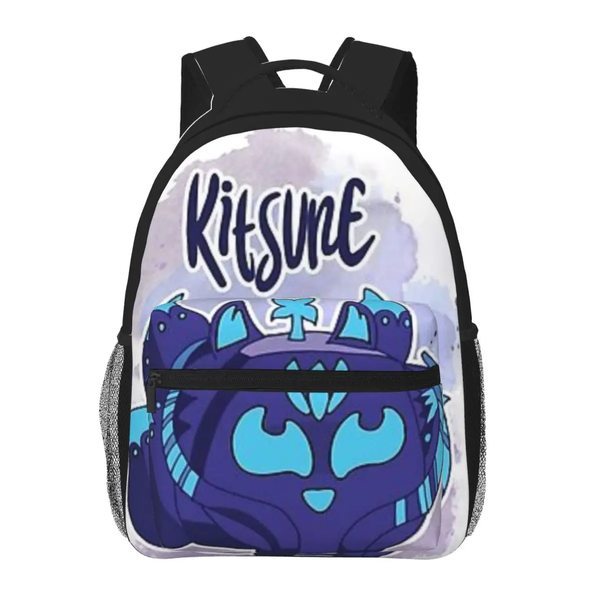 Kitsune-blox Fruits mochila para niños, mochilas escolares para adolescentes, mochila para portátil de viaje, 16 pulgadas