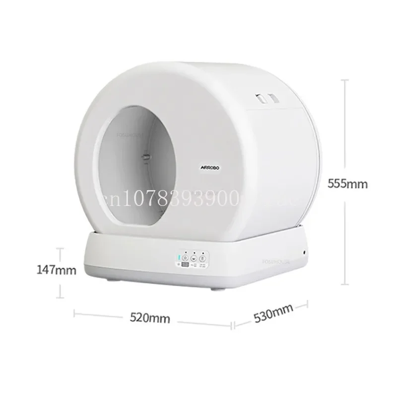 

Fully Enclosed Deodorant Cat Toilet Large Cat Bedpans Automatic Smart Cat Litter Box Automatic Cleaning Cat Excrement Machine