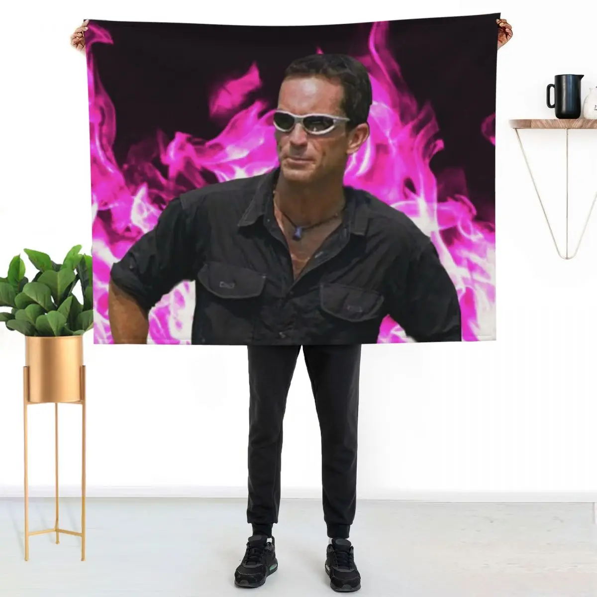 

Jeff Probst Throw Blanket Spring Fall Cozy Throw Blanket for Couch