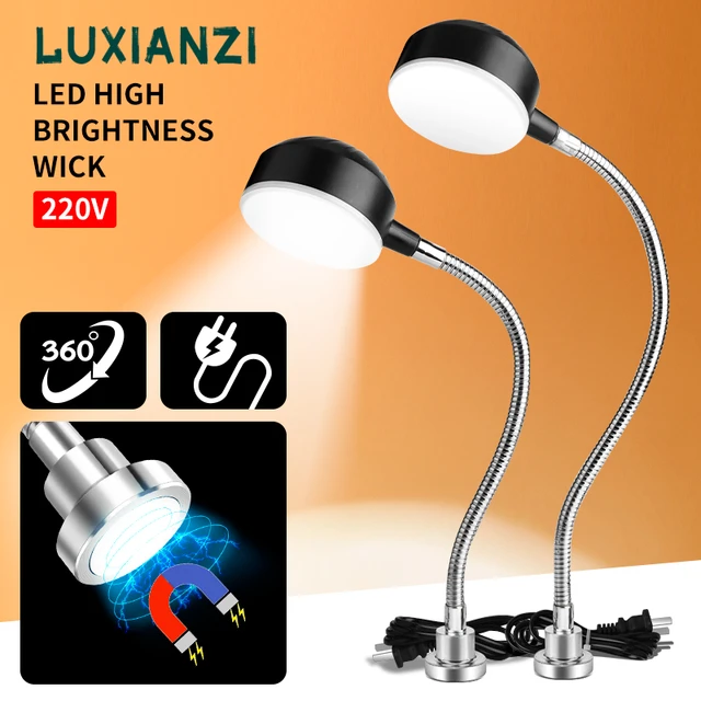 Led flexible work orders light magnetic base