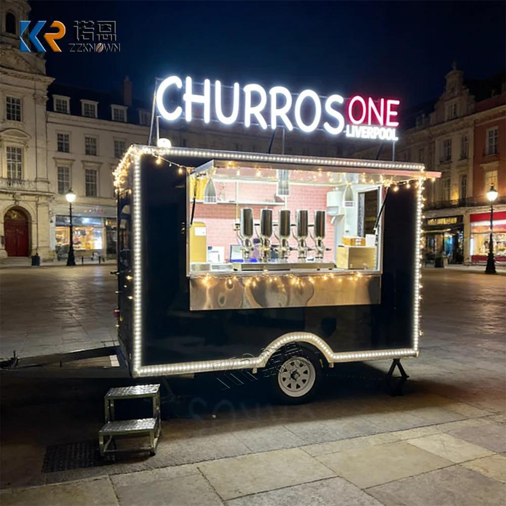 

Многофункциональный коммерческий фудтрак - для бургеров, хот-догов, кофе, пиццы, уличная еда, передвижная тележка