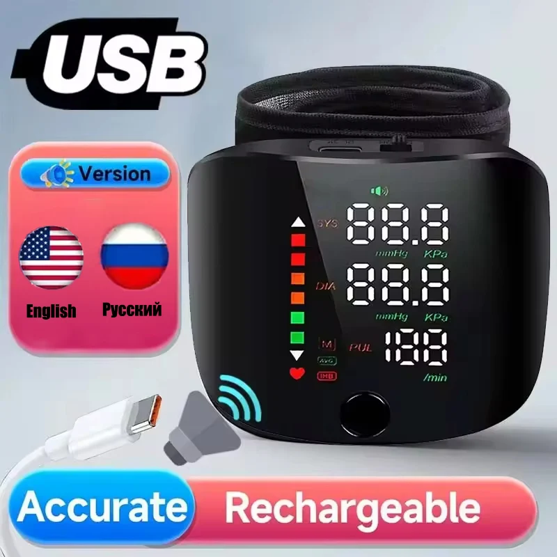 monitor-de-pressao-arterial-de-pulso-recarregavel-esfigmomanometro-digital-com-alerta-de-voz-em-ingles-tonometro-medico-rastreamento-de-saude