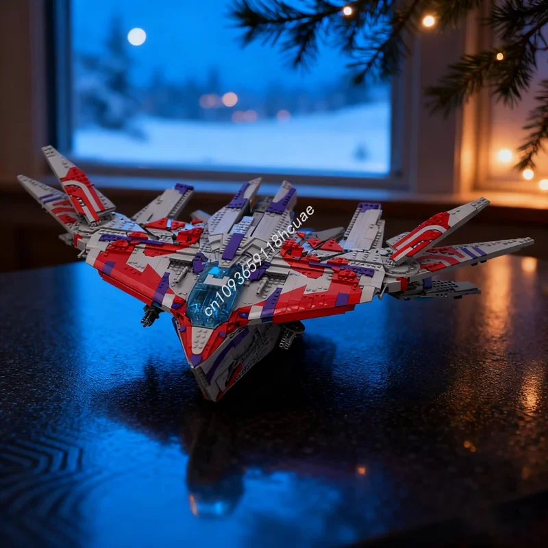 

3492pcs MOC Marvelled Yondu S Ravager Warship Super Model Building Blocks DIY Idea Brick Festival Gifts Toys Birthday