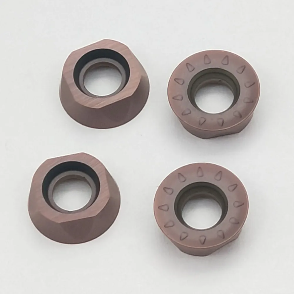 10p RPMT08T2MOE-JS RPMT10T3MOE-JS RPMT1204MOE-JS Carbure Fraisage Inserts Moulin Tournant Outils Outil De Coupe Pour L'acier Inoxydable