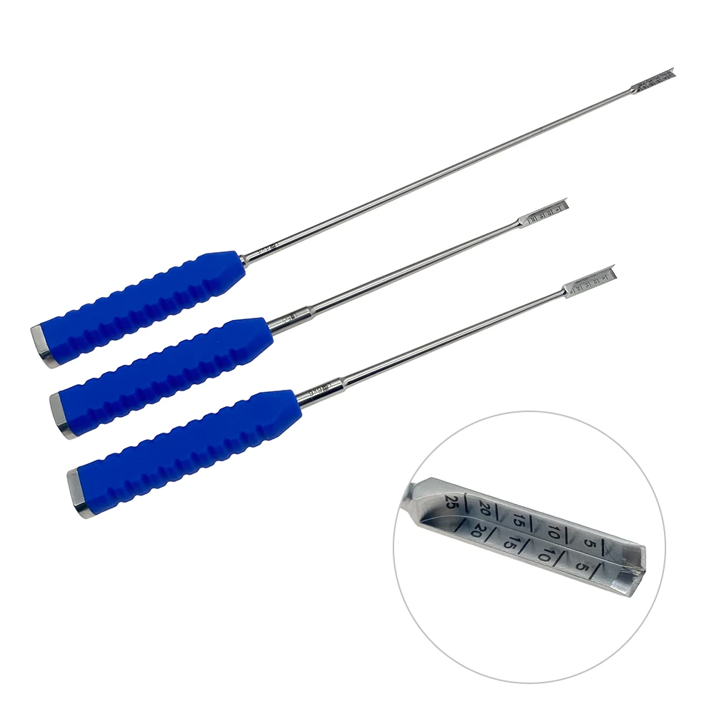 Acetabular Knee Right Angle Osteotomy Spine Chisel Aluminum Bone Handle Knife Orthopedic Instrument