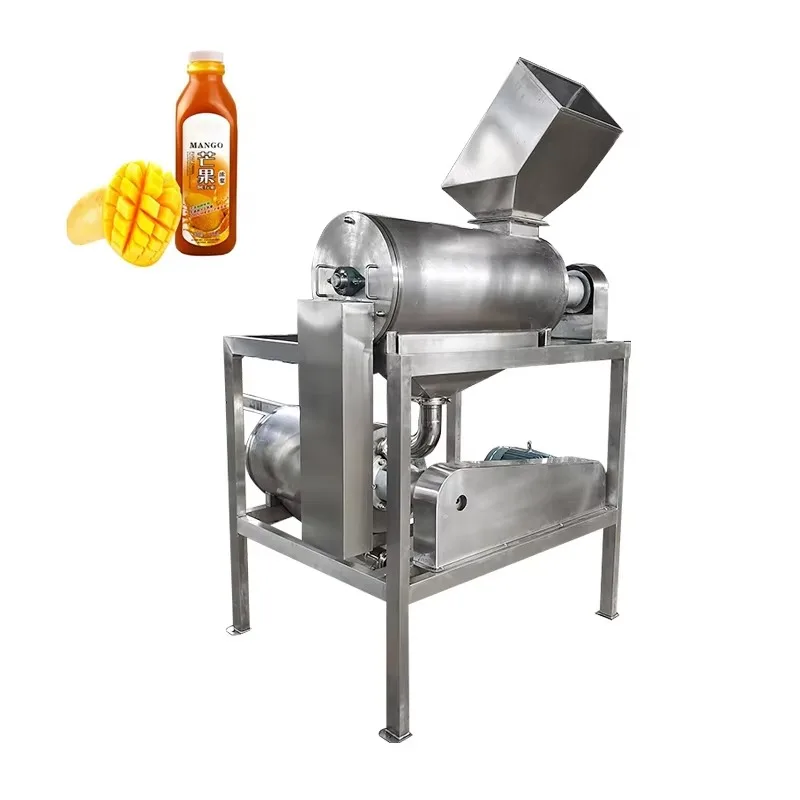 Industrial Fruit Puree Machine/tomato Paste Fruit Puree Making Machine/mango Juice Making Machine Customized