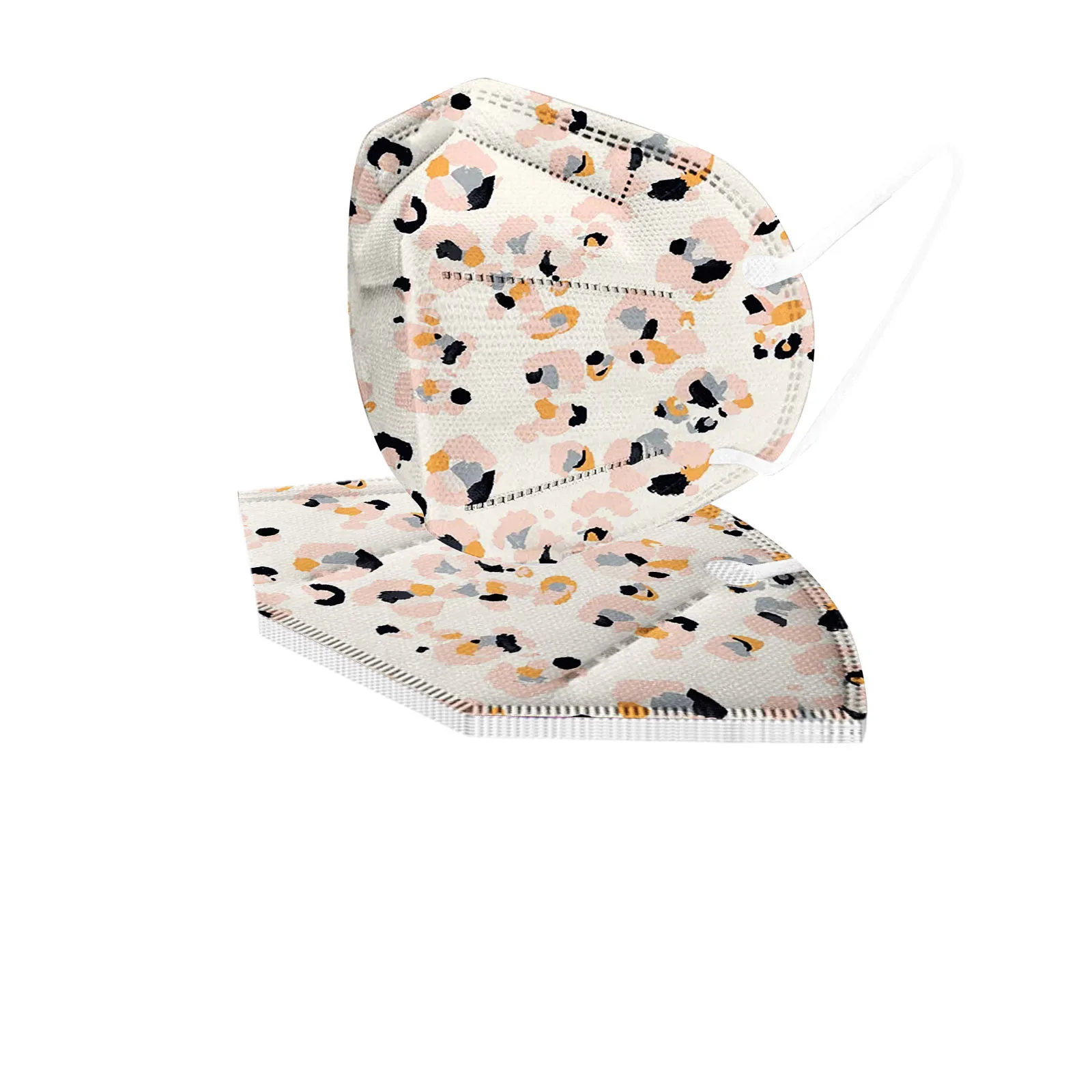 قناع عالي الكثافة للبالغين ، مقاوم للأتربة ، فلتر للحماية من الرياح والتلوث ، قناع واقي للوجه في الهواء الطلق ، قناع للاستعمال مرة واحدة #5