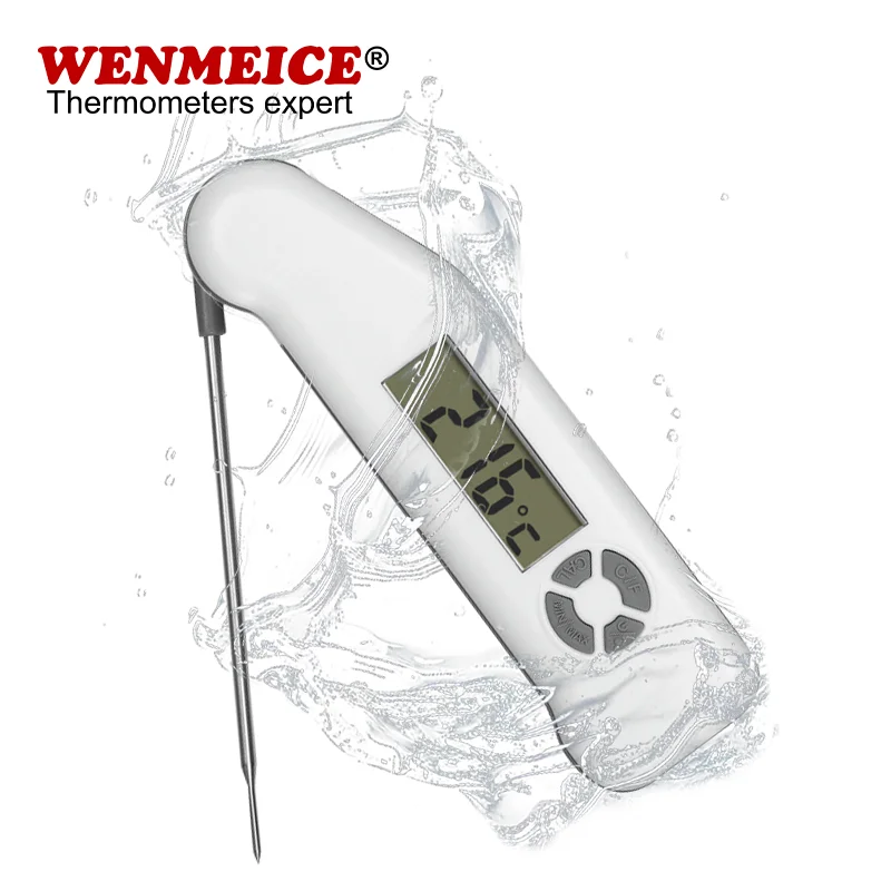 

WENMEICE Instant Read Meat Thermometers Digital kitchen Food Thermometer for Candy Milk BBQ Grill Smoker Oven baking Thermometer