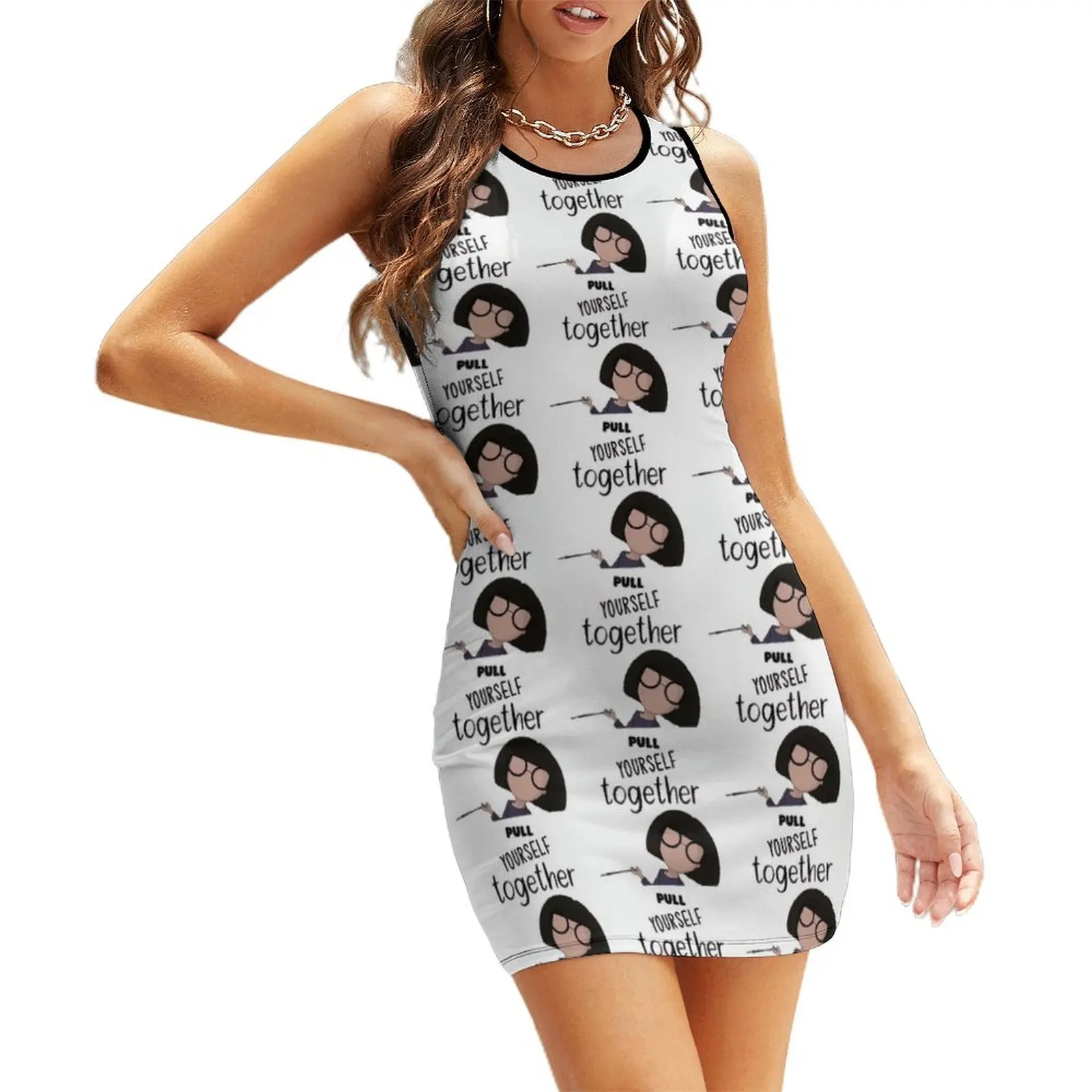

EDNA MODE Sleeveless Sundress ladies dresses for women 2025 dress summer dresses for official occasions Women's evening dress