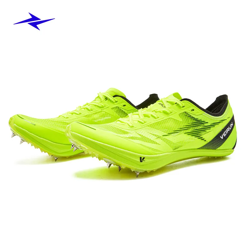 Afbeelding 3: VEIRUN Professionele Dikke Zool Atletiekspikes Heren Dames Sprint Middellange Afstand Raceschoenen