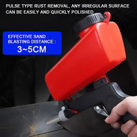 Handheld Pneumatic Blasting Gun 700CFM Sand Blasting Machine 90PSI Pneumatic Sand Blaster for Polishing Rust Removal Power Tools