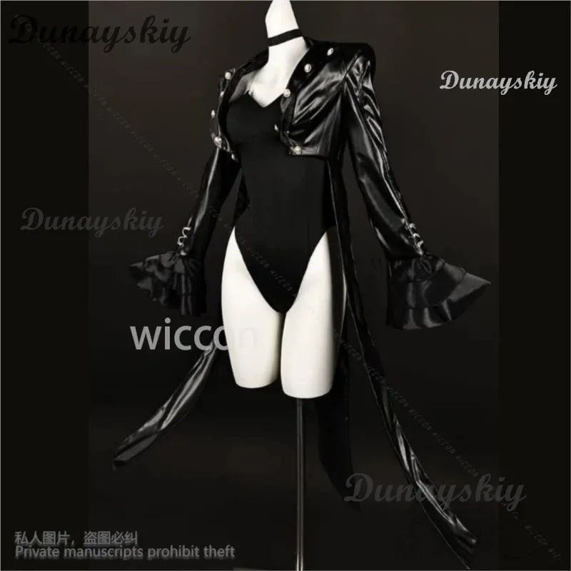 

asdh8@Anime Game Persoan 5 Cosplay Kasumi Yoshizawa Costume Wig Jumpsuits PU Coat Lolita Woman Sexy Halloween Party Suit Customi