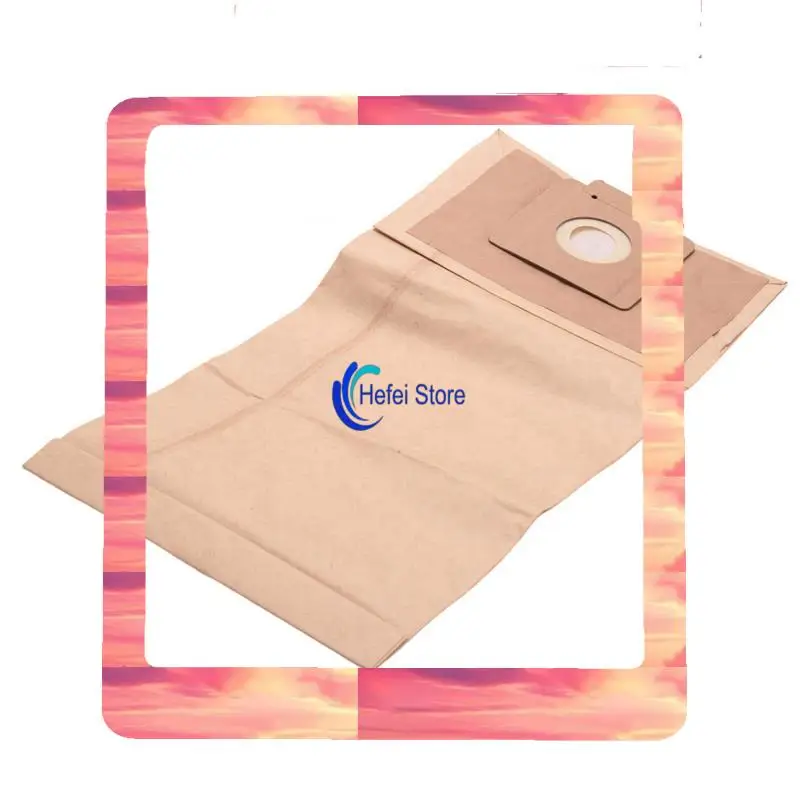 Livraison en 24 heures 50 pièces/lot sacs d'aspirateur sac en papier sac filtrant pour k-archer T12/1 pièces d'aspirateur