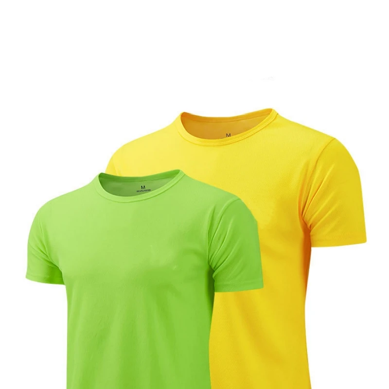 Teenager Quick Dry Short Sleeve Sport T Shirt Gym Jerseys Fitness Shirt Trainer Running T-Shirt Teenager Breathable Sportswear