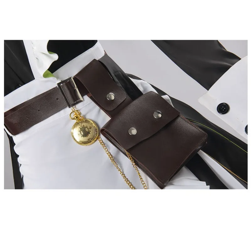 لعبة فرسان Kal'tsit أزياء تنكرية AMa-10 فستان خادمة موحد أذن شعر مستعار بدلة نسائية للهالوين كرنفال ملابس لعب الأدوار #6