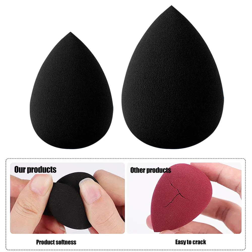 1/3/5 قطعة الجمال البيض ماكياج خلاط التجميل نفخة ماكياج الإسفنج وسادة الأساس مسحوق الإسفنج أداة النساء يشكلون اكسسوارات