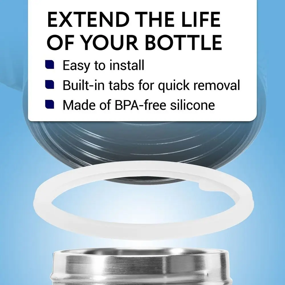 Silicone Water Bottle Gasket Replacement for Thermoflask/Takeya 24oz/32oz/40oz/64oz view 3