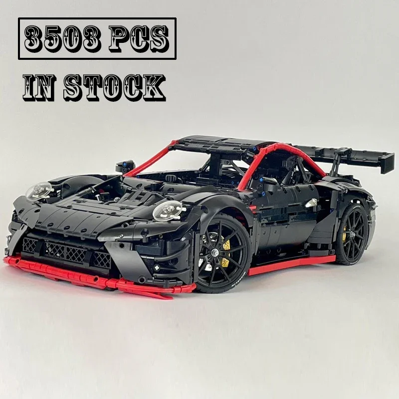 New MOC-182607 TG Supercar 1:8 Scale Racing Car Hypercar Racing Car Model Assemble Car Building Blocks Kids Toys Birthdays Gifts