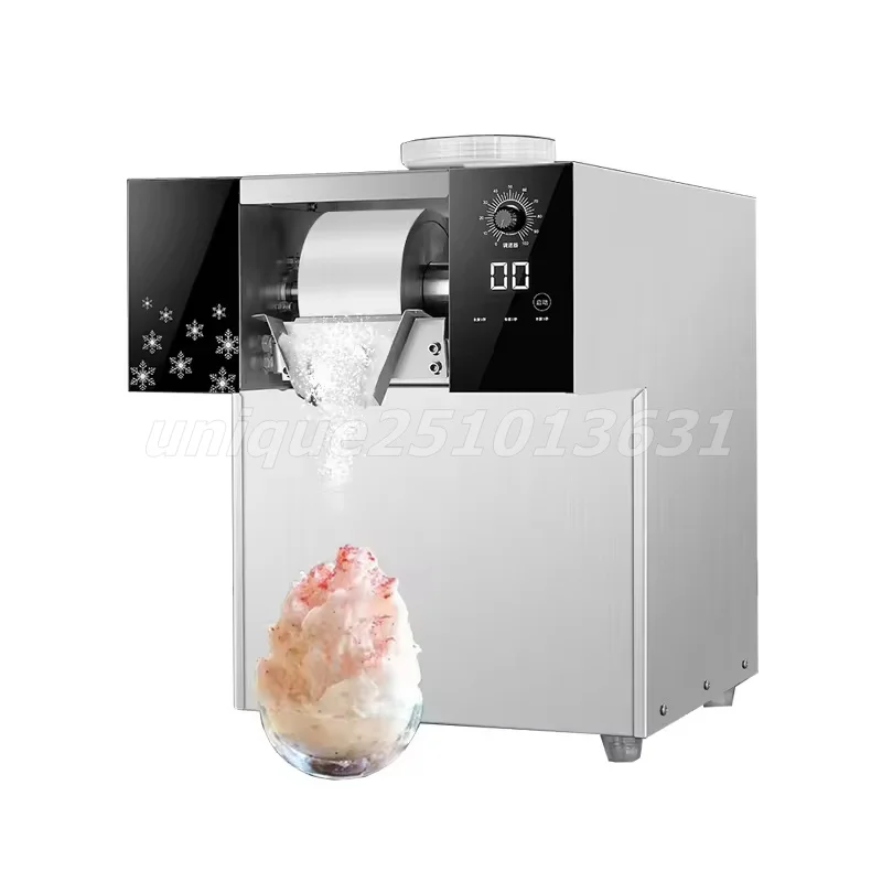 Automatic Milk Snow Ice Machine Korean Bingsu Machine Electric Snow Ice Maker 200kg/Day Snow Flake Shaved Ice Machine