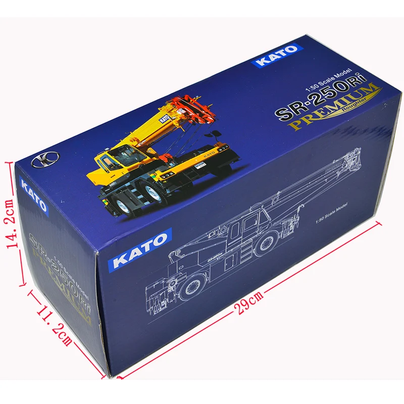 1: 50 KATO SR-250Ri ROUGHTER 25T Crane Model Alloy Engineering Machinery