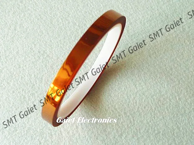 10PCS Hochtemperatur-hitzebeständiges Klebeband für Kapton Roll PCB SMT Löten Abschirmung 30yd * 5mm, 30yd * 8mm, 30yd * 10mm
