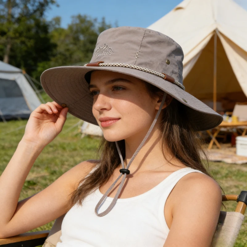 Summer Breathable Outdoor Camping Hiking Hat Sun Hat Fishing Sun Hat Fisherman Hat Wholesale Sun Hat Men's Hat Children