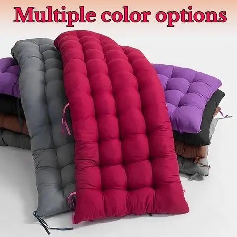 Thicken Universal Lounge Chair Cushion Bench Seat Cushion-Non-Slip Garden Porch Swing Cushion Comfort Pad for Outdoor 120x48cm