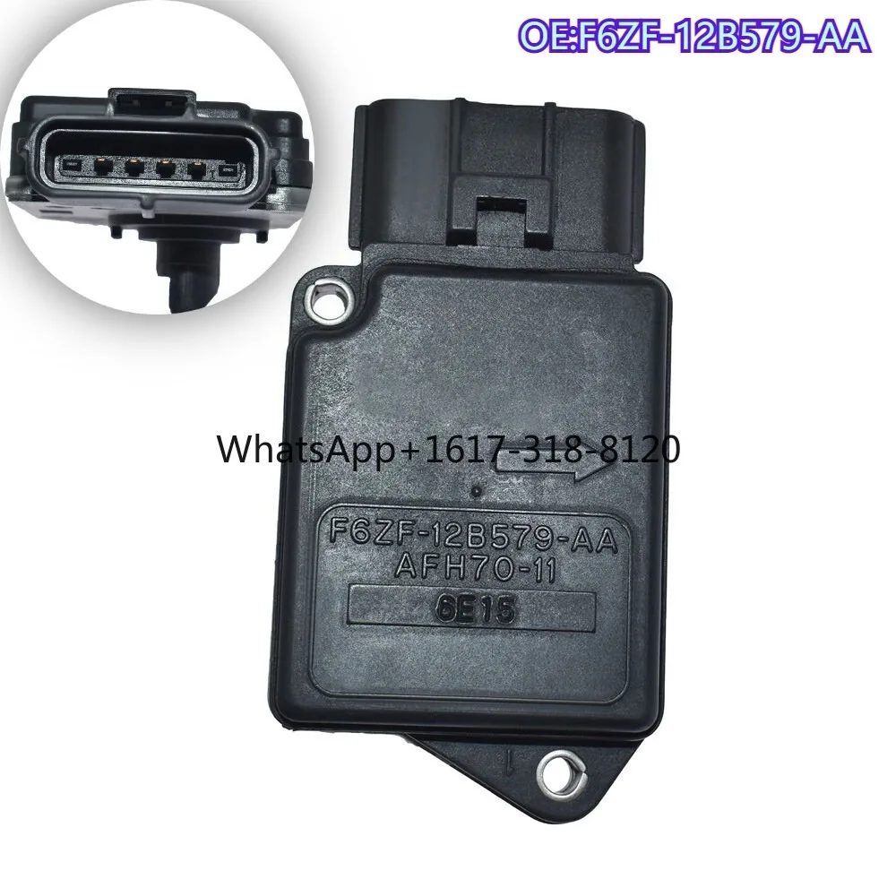 

New For F6ZF-12B579-AA MAF Luchtmassameter Sensor voor 1997-2008 Fo rd F-150 XL XLT STX Pickup 4.2L Li nc ln Me rcury
