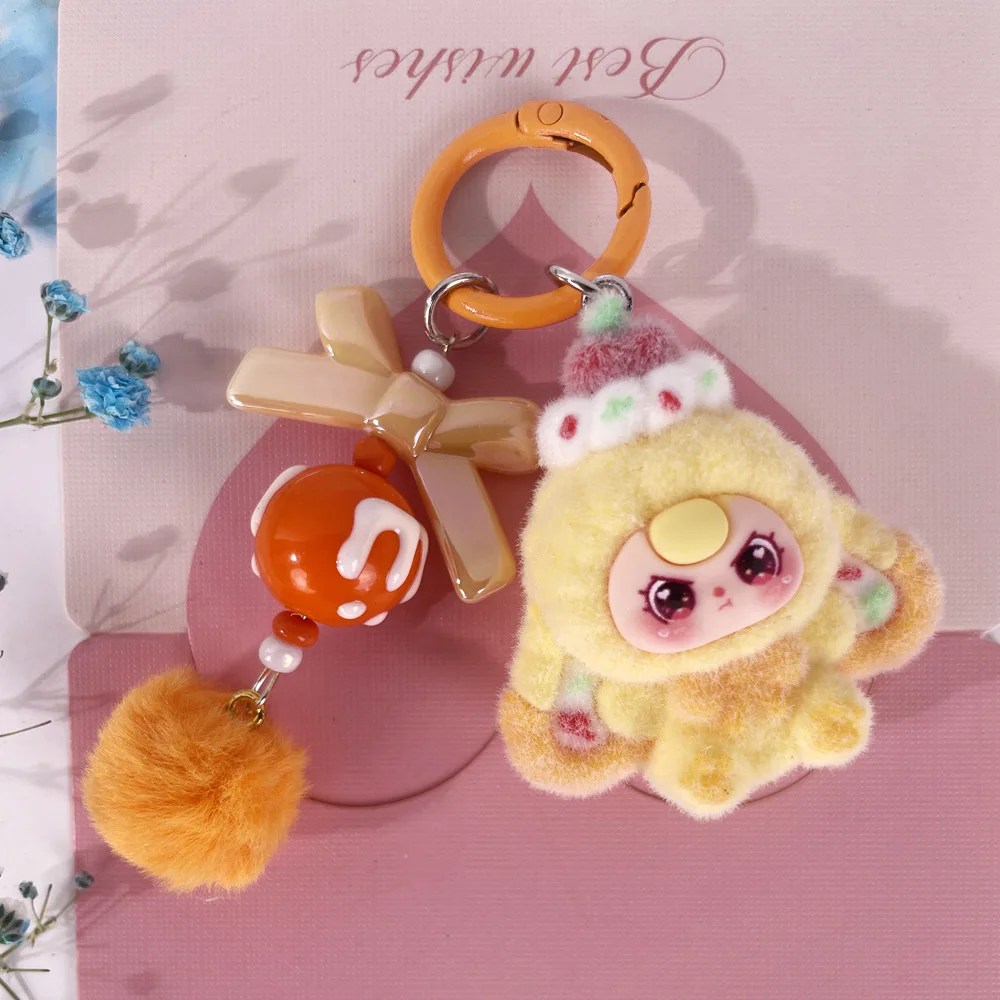 1pc Tasche Anhänger Für Kawaii Baby Drei Mini Cartoon Baby Drei Schlüsselbund Nette Puppe Geschenk Diy Anhänger Zubehör Dekoration