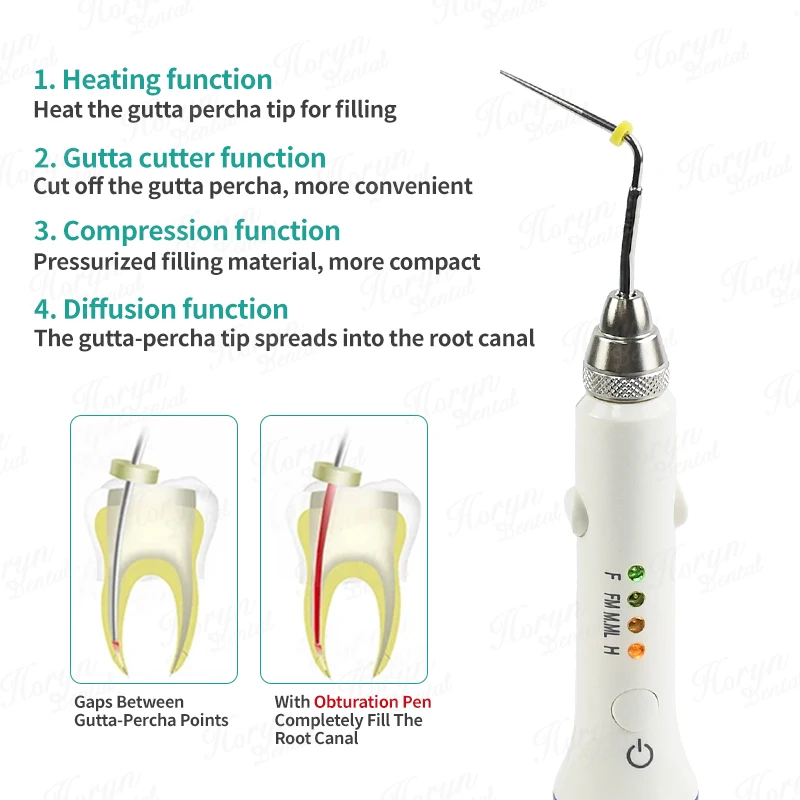 Стоматологическая беспроводная ручка для обтурации Гутта перча/эндодонтическая система обтурации