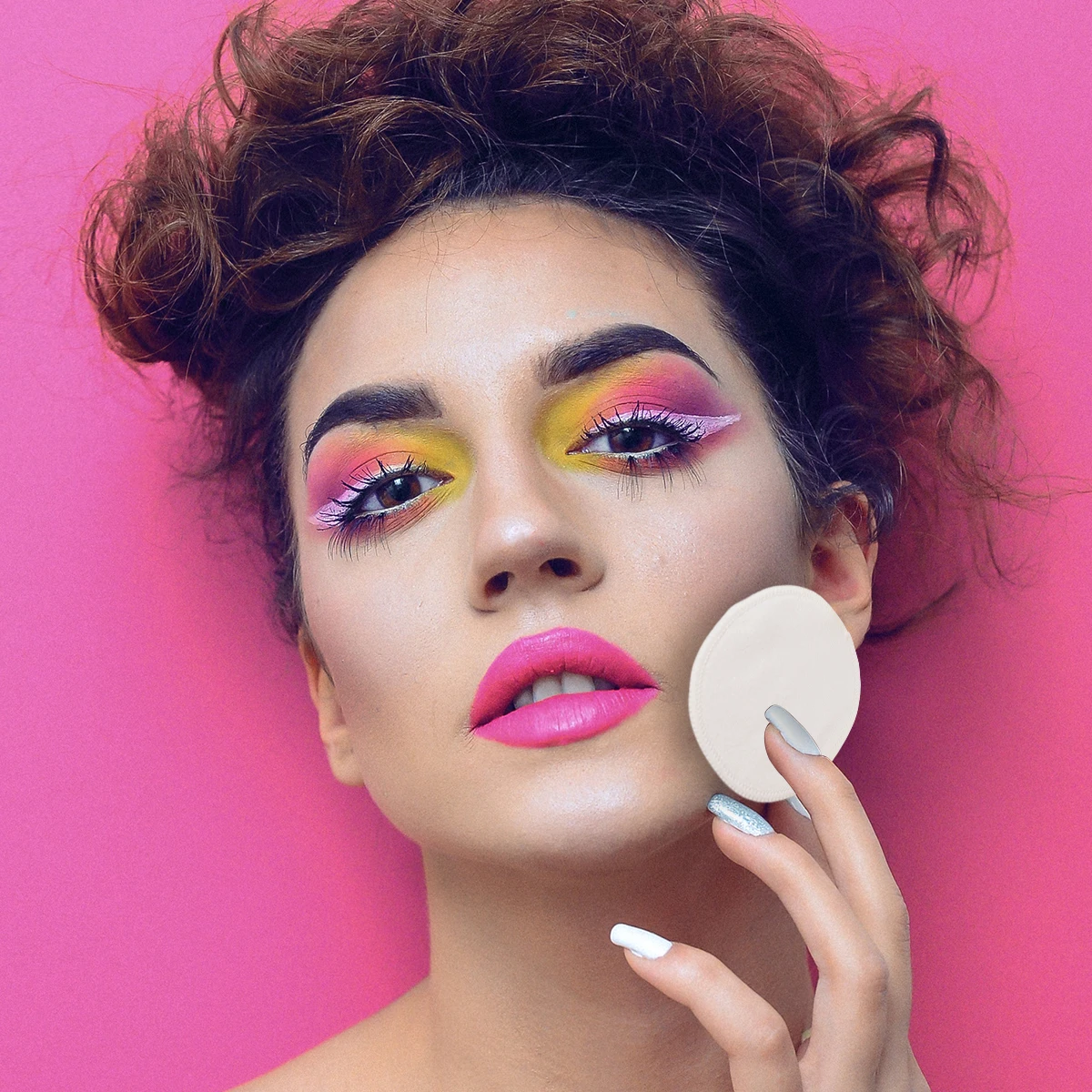 

6pcs Makeup Remover Pad Set Bamboo Fiber Gentle Soft Reusable Sanitary Facial Puff Cleansing Skin Care Storage Bag Portable