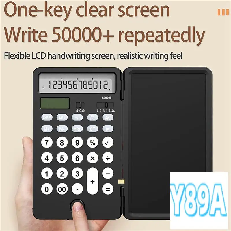 

GO-12 Digit Display Office Desk Calcultors With Erasable Writing Table, Suitable For Office, School And Business Use