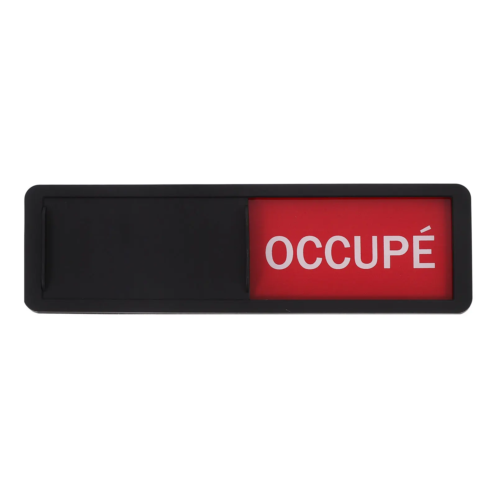 Professional Sliding Door Sign Vacant Occupied Status Indicator for Office Conference Room Hotel Hospital Bathroom Restroom Door