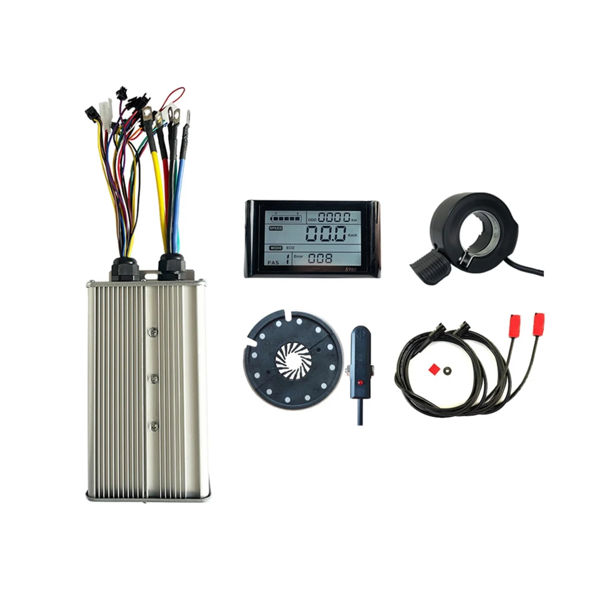 

For 48V-72V 1000W-3000W Motor Electric Bike Motor Controller Kit with S900 LCD Display Electric Bicycle Accessories