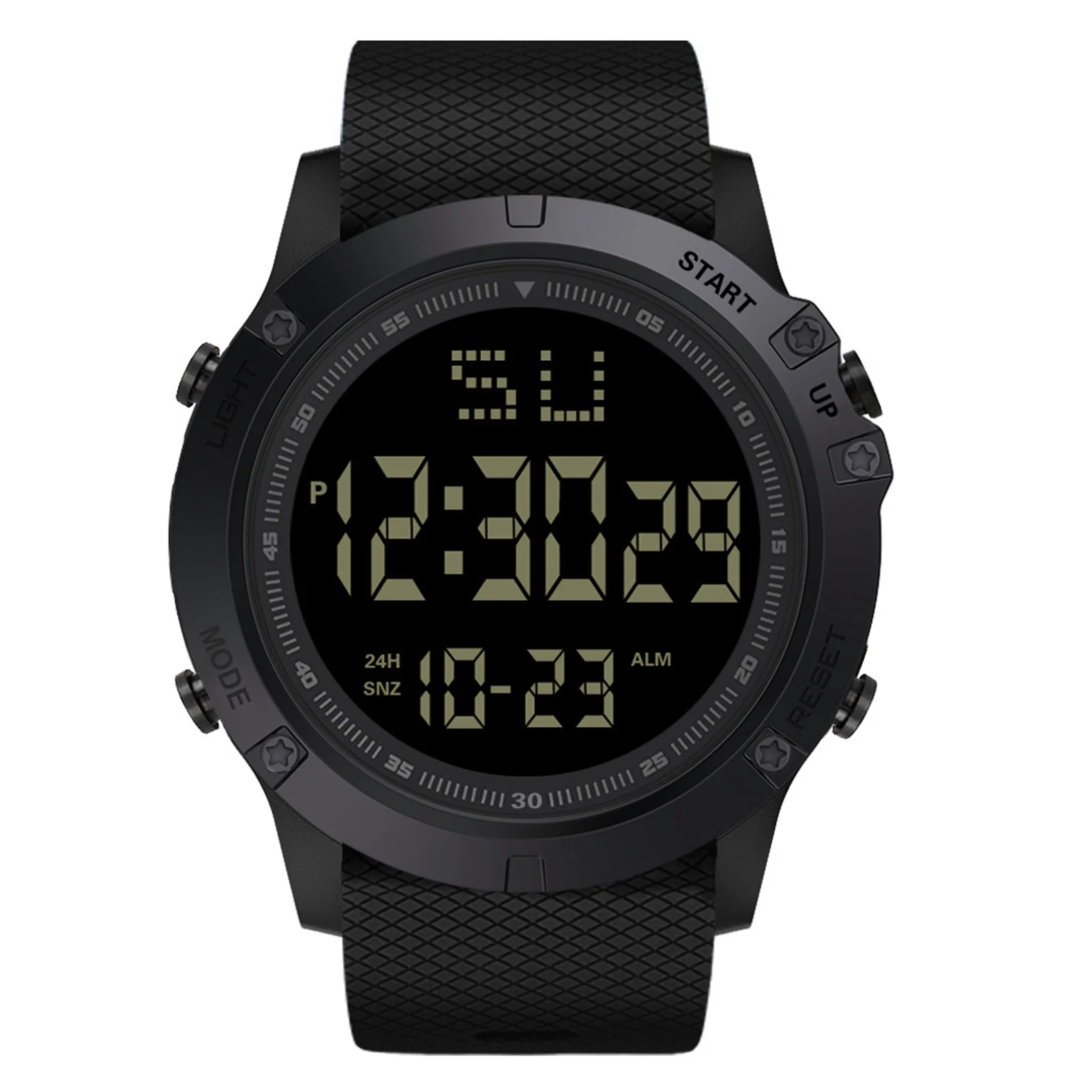 Large Screen Digital Sports Watch Electronic 30M Waterproof Sports Wristwatch Gift for Birthday Christmas