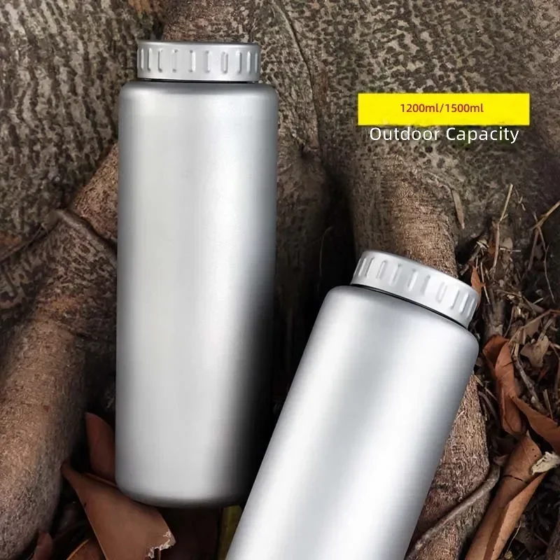 For for Silver Ant Pure Titanium Large Capacity Kettle Ultra Light Portable Outdoor Sports Single Layer Non Insulating Water