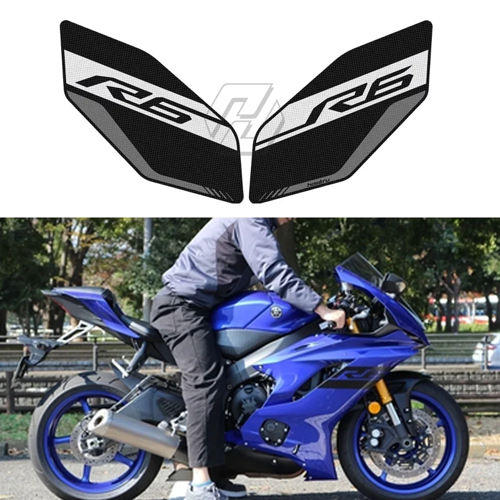Suitable for motorcycle fuel tank protection stickers for Yamaha YZF R6 2008-2016