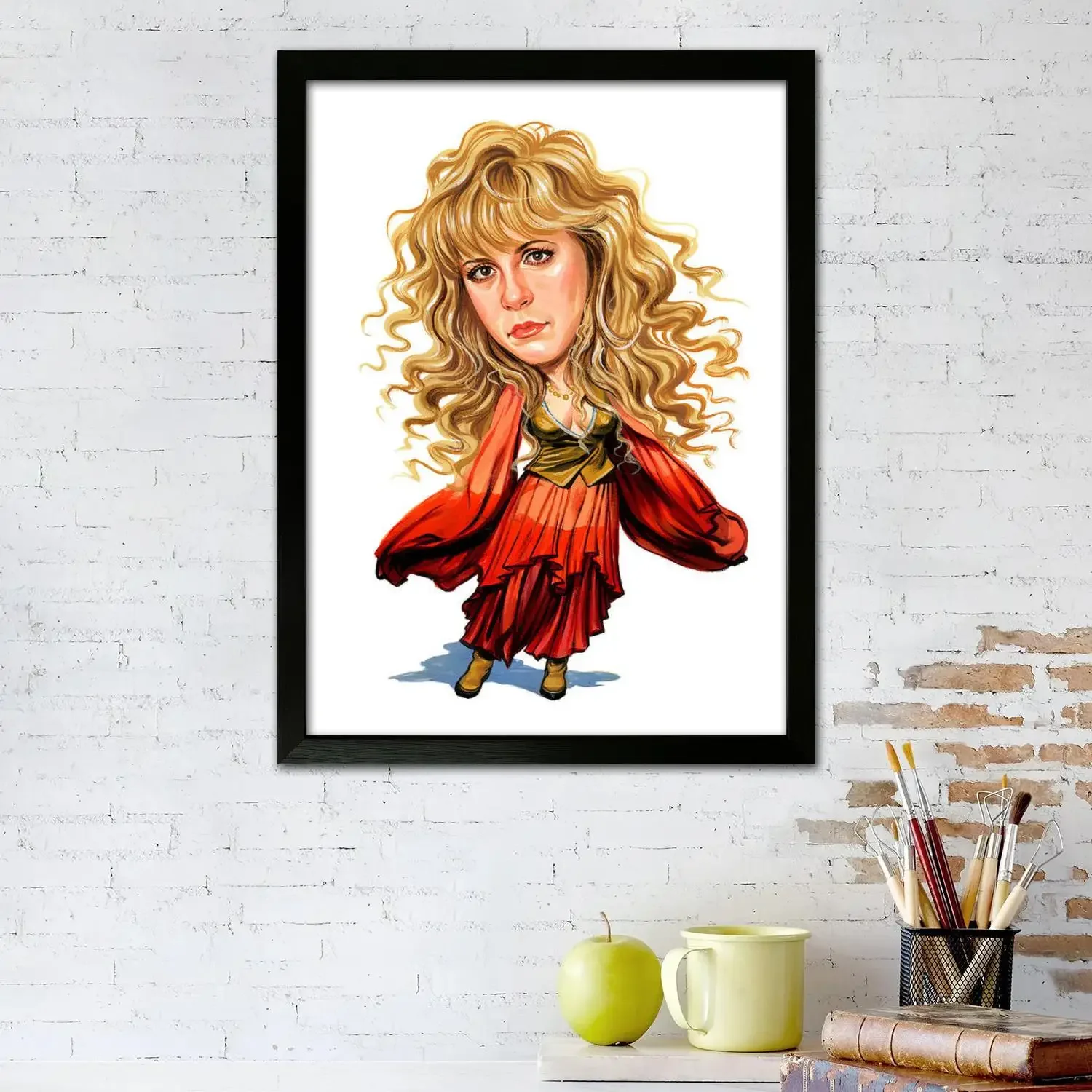 stevie nicks Canvas Art Poster, Wall Art Picture Print, Modern Family Bedroom Decor Posters,Decorative painting