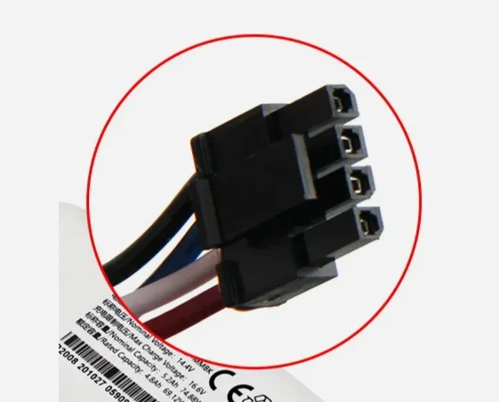 Xiaomi Mijia Mi用の交換用バッテリー,掃除機,掃除機,掃除機ロボット,x10 plus,b101cn,omni,1s,14.4v,6800mah