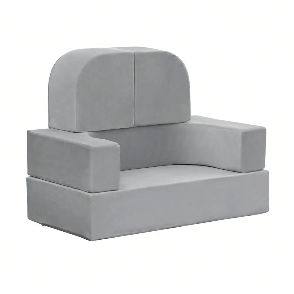 

Sofa Bed, Modular Couch Free Combination, Convertible Toddler Play Couch Furniture For Small Playroom
