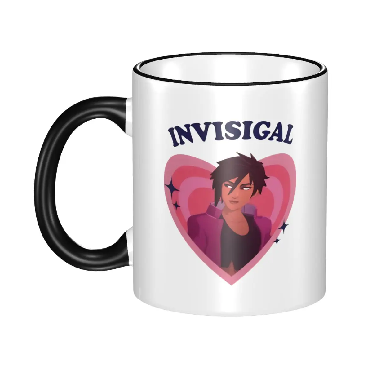 

Веселая чайная чашка Invisigal, офисная игровая кружка для отправки