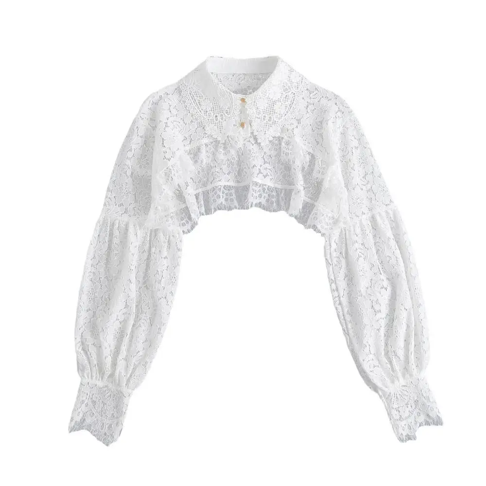 

Beautiful Lace Sunscreen Shawl Chiffon Floral Sunscreen Cardigan Clothes Accessories Women