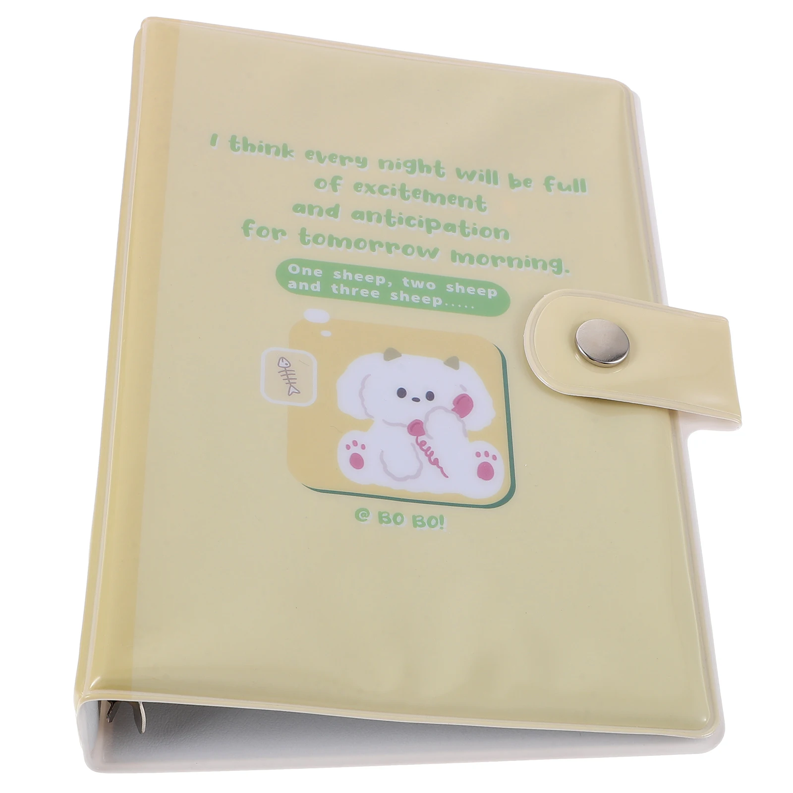 

Notepad Protective Shell Loose-leaf Storage Book Refillable Binder Cover Photo Album