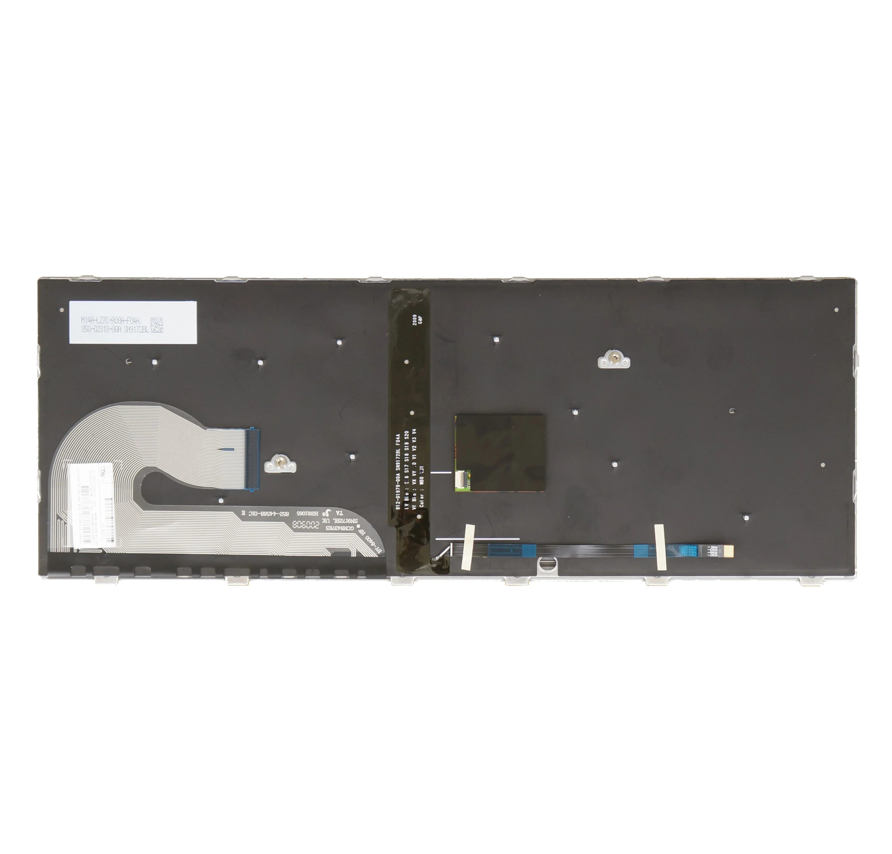 Imagem -03 - Teclado Retroiluminado para hp Elitebook 745 g5 g6 840 g5 g6 846 g5 g6 Zbook 14u g5 g6 Grego ur Russo Turco Árabe Canadense fr