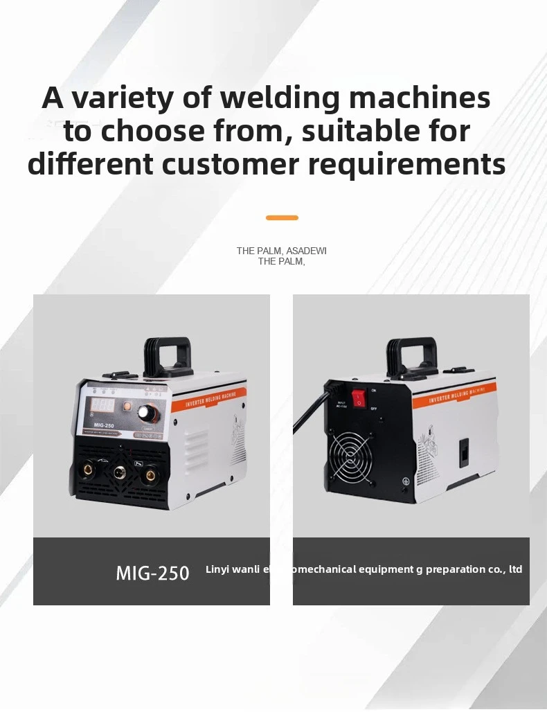 110V220V Complete Set of Three-purpose Airless MIG Welding Equipment and Electric Welding Tools  659