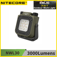 NITECORE NWL30 3-in-1 With Power Bank& Mosquito Repeller Type-C Rechargeable 3000Lumens Outdoor Wrok Light