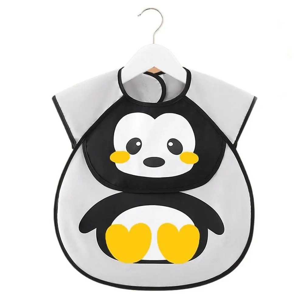 

Comfortable Duck Penguin Anti-dirty Animal Pattern Baby Feeding Supplies Baby Stuff Baby Eating Artifact Baby Bib Baby Coverall