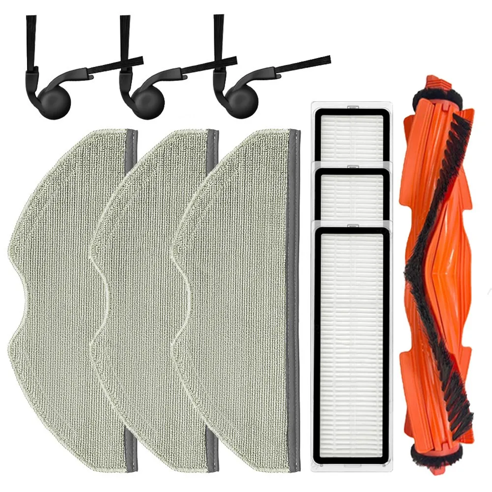 

[NEW!N92R】 For OV81/S40 Robot Vacuum Replacement Parts Accessories Main Side Brush Hepa Filter Mop Cloth Pads